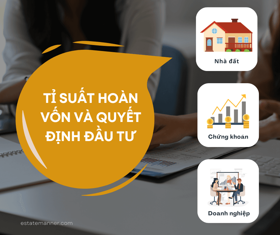 Áp dụng tỉ suất hoàn vốn trong đầu tư bất động sản